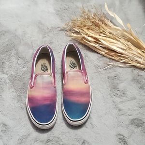 Vans ombre slip ons